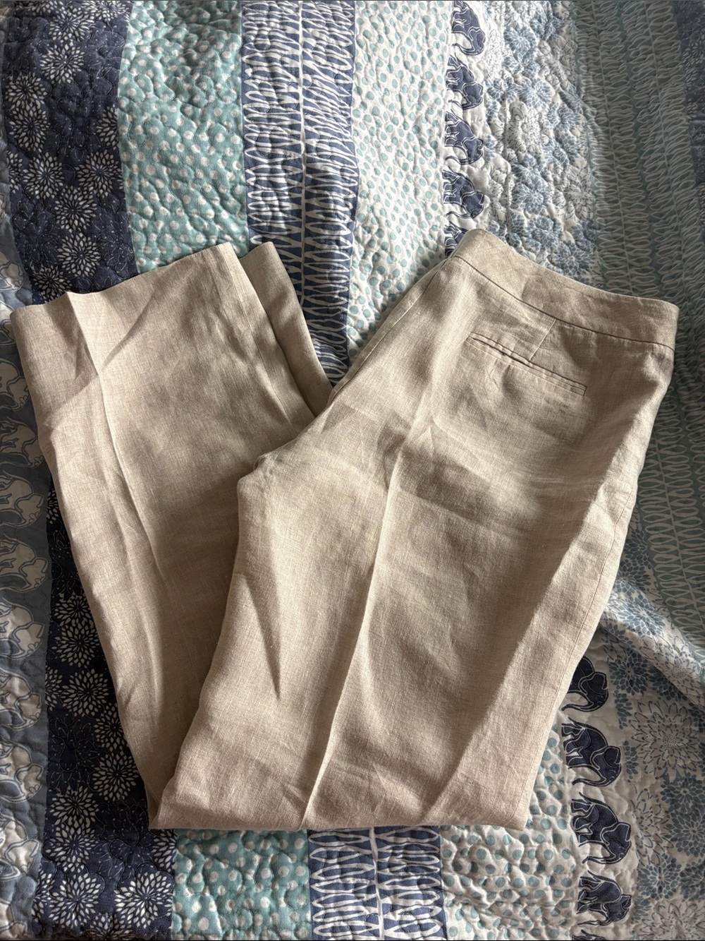 Brooks Brothers Women’s Caroline Fit Linen Pants